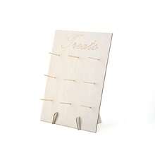 Wooden Doughnut Display Stand, Cake Shop Decor - Multicolor - View 8