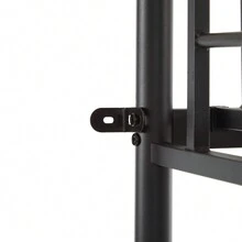 Twin Size Metal Loft Bed With Safety Guardrails & 2 Built-In Ladders, Loft Bunk Bed Frame For Teens Juniors Adults, Space Saving, Noise Free, No Box Spring Needed, Black - 黑色 - 查看 5