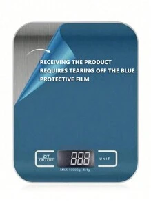 1个高精度多功能咖啡秤，高精度厨房电子秤，表面覆有蓝色保护膜，使用时可撕除。不锈钢液晶高清显示屏，高精度秤体。 - 彩色 - 查看 6