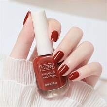 6 件/套 10ml 水性指甲油 持久易撕 快干 免烤 半永久性指甲油 DIY 时尚美甲 - 彩色 - 查看 6