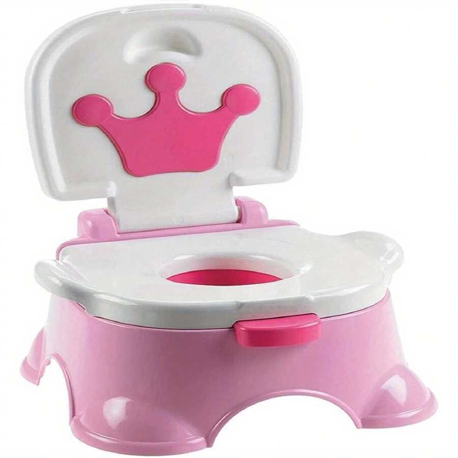 Potty Toilet Training Seat With Sounds Lavatory Potties Potty Training Mom Helper - Pink - View 1