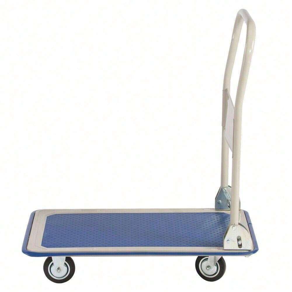 660 Lbs Weight Capacity Hand Truck Dolly Folding Platform Push Cart