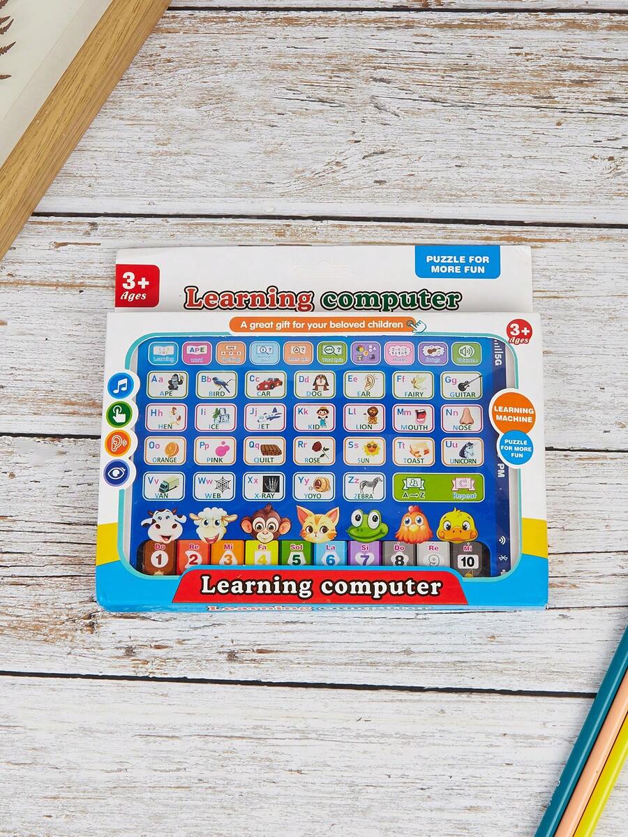 English Language Learning Tablet Toy With Touch Screen, Voice Learning