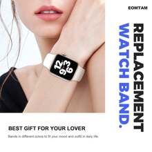 5 Pacotes de Pulseiras Esportivas de Silicone Compatíveis com Pulseiras de Relógio 38mm 40mm 41mm 42mm 44mm 45mm 46mm 49mm para Mulheres e Homens, Pulseiras Macias e À Prova d'Água para Relógio Séries 10 9 Ultra 8 SE 7 6 5 4 3