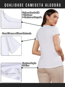 Anime T-Shirt Men's Shirt Cotton Women's Blouse Power - 黑色 - 查看 7