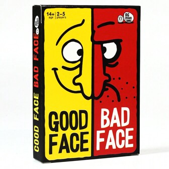 Good Face Bad Face Card Game Hilarious Party Travel Game For Family,Board Games,Games,Card Games