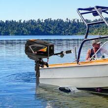 SHZICMY 48V 1200W Outboard Trolling Motor Boat Engine Outboard Motor Short Shaft - 黑色 - 查看 5