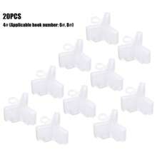 鱼钩帽，鱼钩三叉钩保护器，鱼钩帽保护器，5 种尺寸鱼钩三叉钩保护器，混合鱼钩套 - 彩色 - 查看 21