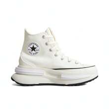 Converse 男女通用 Chuck Taylor SEASONAL 高帮帆布/硫化鞋 A00868C - 白色 - 查看 2