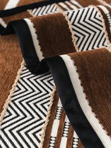 1pc Chenille Sofa Cushion , Pet-Friendly Sofa Slipcover, Pillow Case, Sofa Cushion Protective Cover, Suitable For Bedroom, Office, Living Room, Home Decor - Brown - View 9