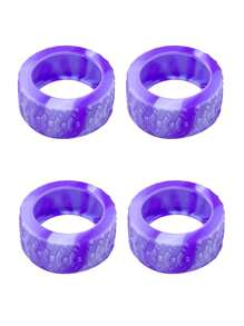 8 Pieces/Set Luggage Box Wheel Protection Cover Small Car Box Silent Wheel Cover Universal Noise Reduction Wheel Cover Travel Essentials Workout School Supplies Holiday Camping Holiday Essentials Vacation Accessories Bag For School School Accessories School Stuff