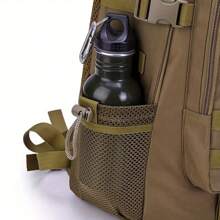 50L Outdoor Military Tactical Backpack Rucksack Camping Hiking Trekking Bag - Dark Brown - View 3