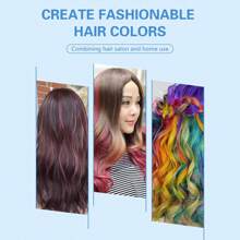Hair Coloring Highlighting Cap Reusable Silicone Highlight Cap Pull Through Caps For Hair Dying Frosting Cap With Hook - Multicolor - View 3