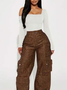 女士秋冬保暖贴肤修身长袖紧身衣 - 白色 - 查看 2