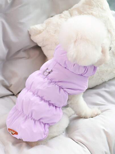 Dog Jacket For Autumn/Winter, Pet Coat, 3-Layer Thick Warm Outerwear, Suitable For Small To Medium Dogs Like Poodle, Teddy, Yorkshire, 8 Colors Available