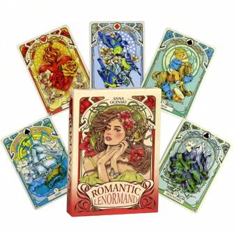 Romantic Lenormand Oracle Board Game