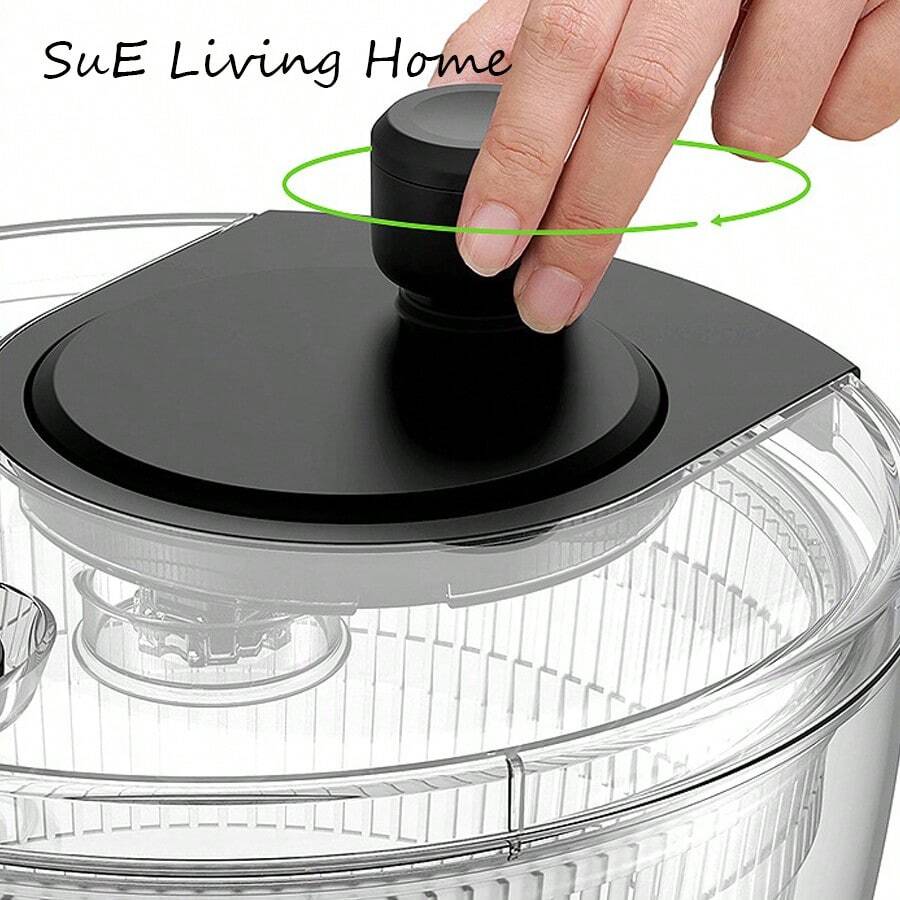 SuE Kitchen Salad Spinner Vegetable Dryer Spinner Split Structure
