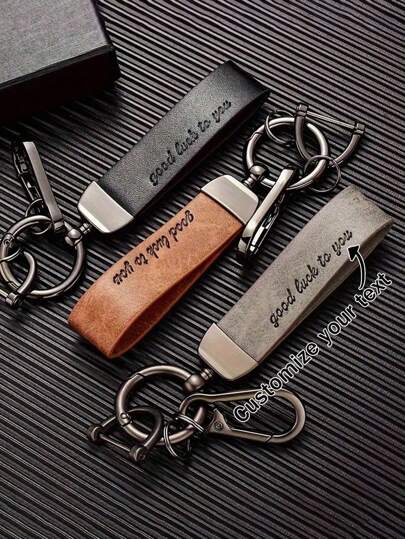 1PC Men's High-End Creative Simple Car Pendant Key Chain, Cool Hand Rope Key Chain, Bag Accessories, Fashion Retro Leather Key Chain Popular Style For Family / Friends / Lovers / Classmates, Colleagues / Husband / Junior / Souvenir / Birthday / Full Moon / Christmas / Easter Thanksgiving / Graduation / Party / Gift,School Supplies,Back To School,For Office,For School,For Classroom,For Teacher Gifts,For University,For Colleague,For Dorm Rooms,For Teacher,For Boys And Girls,For Teenagers,Junior High School Students,Middle School Students,High School Senior High School Students,College Students,University Students,Freshman,Sophomore,Underclassmen,Practical Gift