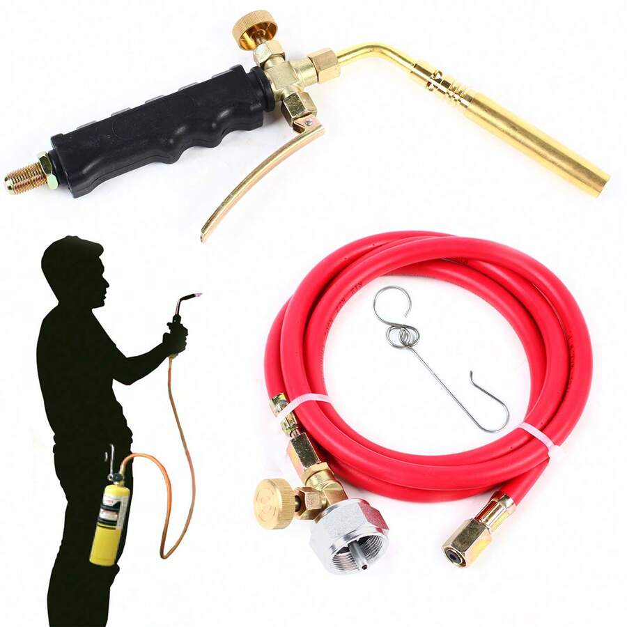 Mapp Gas Plumbing Turbo Burner Torch Propane Soldering Brazing Welding