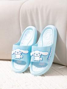 Sanrio Sanrio Cinnamoroll Slipper, Summer Cartoon Cute Soft Soles Indoor Bathroom, Non-Slip, Children's Slippers, For Girl