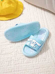 Sanrio Sanrio Cinnamoroll Slipper, Summer Cartoon Cute Soft Soles Indoor Bathroom, Non-Slip, Children's Slippers, For Girl