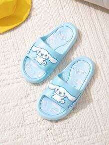 Sanrio Sanrio Cinnamoroll Slipper, Summer Cartoon Cute Soft Soles Indoor Bathroom, Non-Slip, Children's Slippers, For Girl