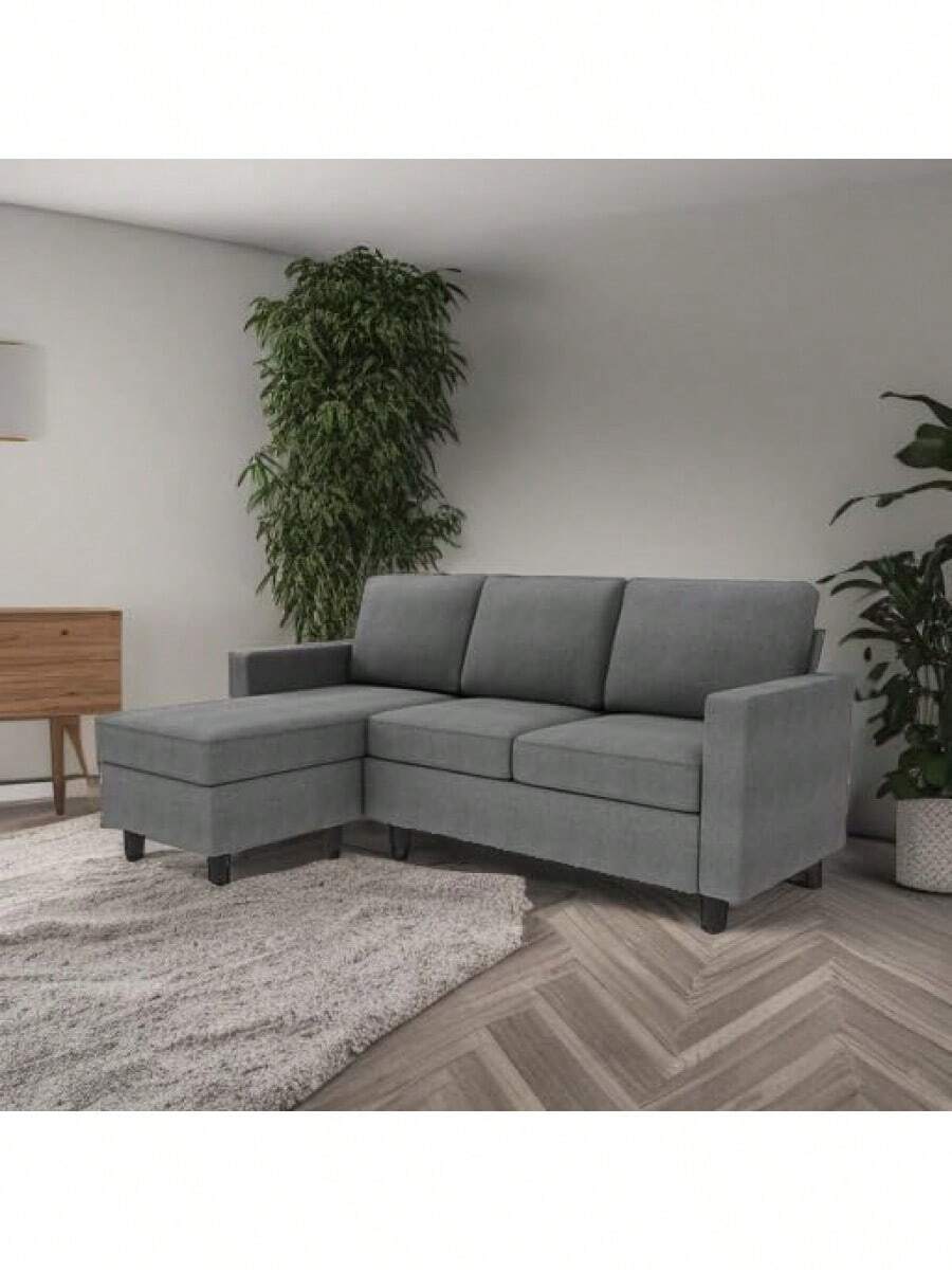 HONBAY Convertible Sectional Sofa, L Shaped Couch With Reversible