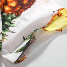 SSLR Mens Button Up Shirts Cotton Short Sleeve Hawaiian Shirts For Men