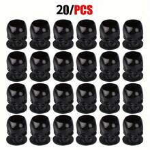 200pcs Skull-Shaped Portable Tattoo Ink Cup Storage Set - Permanent Makeup Tools, Convenient Storage - Yilong Brand Tattoo Supplies, Specially Designed For Tattoo Artists - Multicolor - View 11