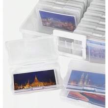 Photo Storage Box 1600 4x6 Picture Album Organizer Container Craft Case