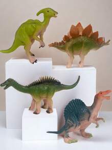 1 件儿童迷你恐龙玩具，教育认知模型，亲子互动游戏屋恐龙模型，逼真的野生动物雕像，恐龙屋，恐龙模型，恐龙雕像