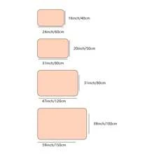 1pc Festive Holiday Memory Foam Area Rug - Soft, Plush, Stain & Dust Resistant, Machine Washable, Non-Slip Backing, Perfect For Living Room, Bedroom, Kitchen, And Outdoor Spaces - Ideal Decor For A Cozy Home - Multicolor - View 3