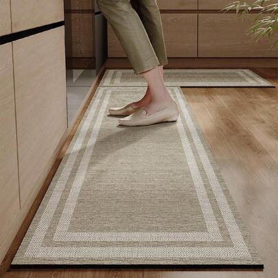 1 pieza Alfombra rectangular de cocina, alfombra absorbente de Halloween, alfombra larga de baño, alfombra con diseño de calavera, alfombra larga lavable, adecuada para cocina, sala de estar, dormitorio y comedor; se puede usar para decoración del hogar y decoración de Halloween