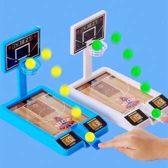 1/10/20 st Mini Finger Basket Shooting Game, Interaktivt bordsspel, Partyspel, Semestertillbehör, Födelsedagsfesttillbehör, Födelsedagspresent