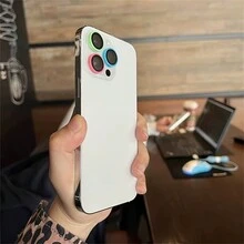 3 miếng phim bảo vệ ống kính máy ảnh điện thoại với màu sắc trẻ trung, bao phủ toàn diện 360° tương thích với dòng iPhone 16/15/14/13/12/11 - 3 màu ngẫu nhiên - Xem 4