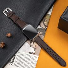 1pc Faux Leather Replacement Watch Band Strap Compatible With Huawei Fit3/4/4Pro Smartwatch Accessories - Huawei Fit3 - View 8