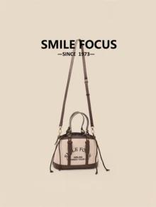 1 个抽绳水桶包，中号轻便大容量，适合日常使用、旅行、通勤，以及作为送给女性朋友、同学和家人的礼物 - 米色 - 查看 4