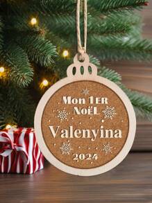 1 Pc Personalized Christmas Ornaments,Custom Christmas Decorations With Name ,Christmas Tree Decorations,Christmas Ornaments Set,Christmas Decorations Indoor,Christmas Decorations For Tree,Cute Christmas Decor For Family,Personalized Christmas Gifts.Personalized Gifts For Women,Men,Mother,Father,Mom