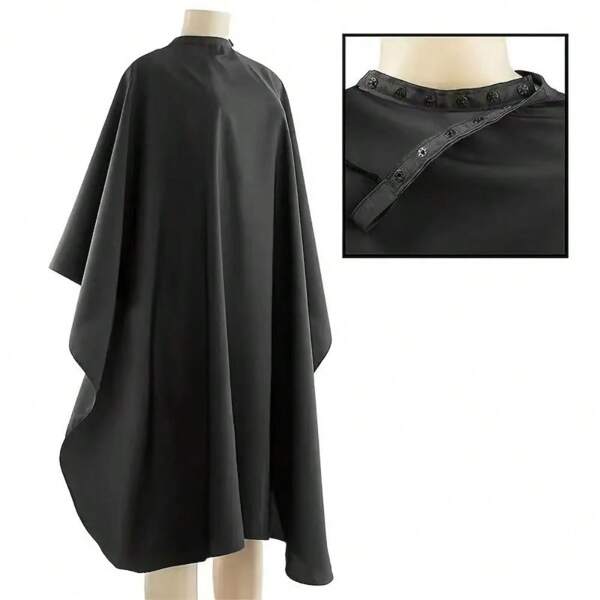 1pc Professional Salon Printed Hair Cutting Cape, Hairdressing Salon Hairstylist Apron, Barber Smock Hair Cape, Non-Stick Hair Cut Trim Apron,Hair Tools,Hair Products And Accessories For Barber Salon Beauty Travel Essentials