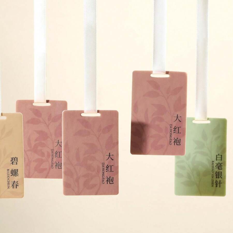 12pcs Fragrance Paper Sachets, White Tea Scent, Odor Eliminator, Air