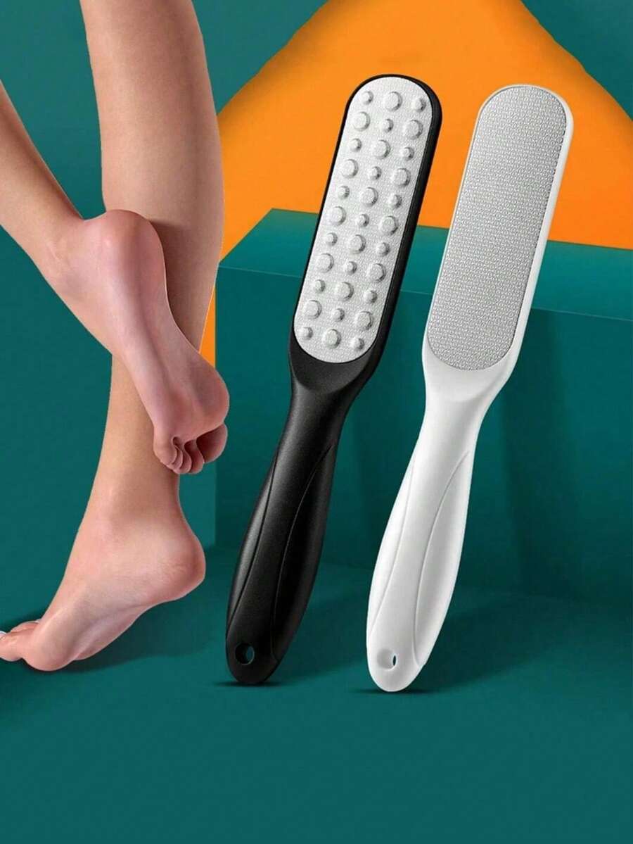 DoubleSided Professional Foot File, Stainless Steel Callus Remover For