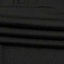 Adidas 新款男士长袖印花简约休闲上衣，日常穿着 - 黑色 - 查看 5