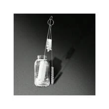 3 件装厨房清洁瓶刷，带灵活手柄的多功能牛奶瓶清洁器，用于清洁管道、吸管、滗水器、喷嘴、管子等，厨房、浴室、家居、家居用品 - 白色 - 查看 3