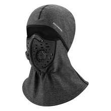 ROCKBROS rower męski i damski, motocykl, ciepłe nakrycie głowy narciarskie, zimowy wiatroszczelny, pyłoszczelny, ciepły sprzęt sportowy na świeżym powietrzu