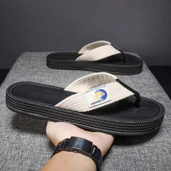 New Summer Non-Slip Odor-Resistant Soft EVA Men Sandals, Indoor Outdoor Beach Flip Flops