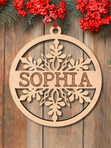 Personalized Ornaments, Tree Ornaments, Creative Decoration Gifts, Name Customization, Valentine Day, Valentine Day Decor Birthday Graduation Home Decor Christmas Decorations Room Decor Christmas,Festive Calendar