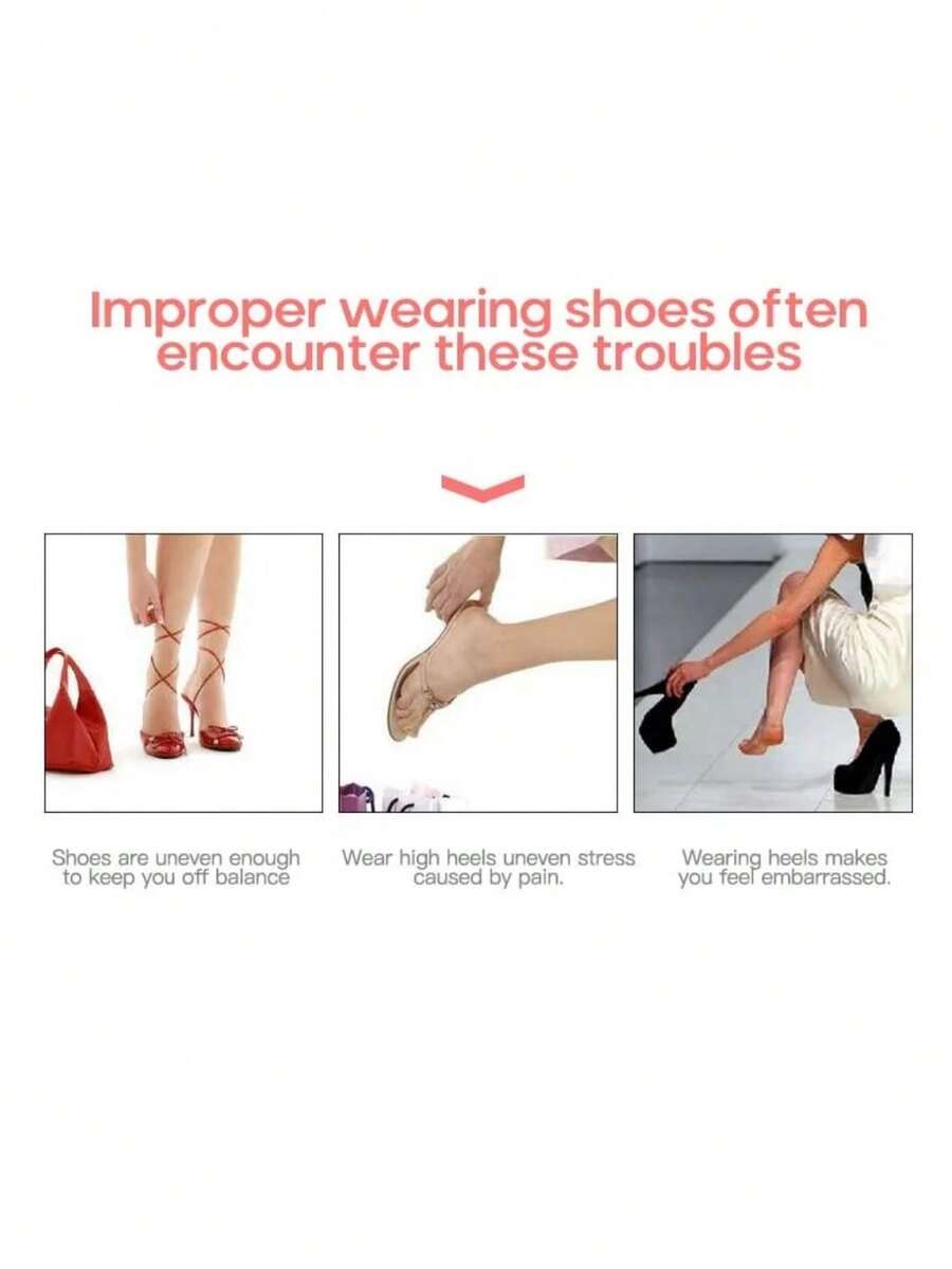 1/3/5 Pairs Silicone Heel Protector Woman High Heels Protective Cover