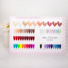JR JR 10pcs 12ml Gel Nail Polish Set Including Red Pink Nude Gel Polish Kit UV LED Soak Off Polish Home DIY Top Coat Base Coat Gifts For Girl