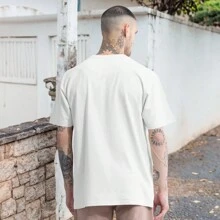 Skater Bear T-Shirt Crazy Custom T Shirt Skate Oversized Streetwear - 白色 - 查看 2