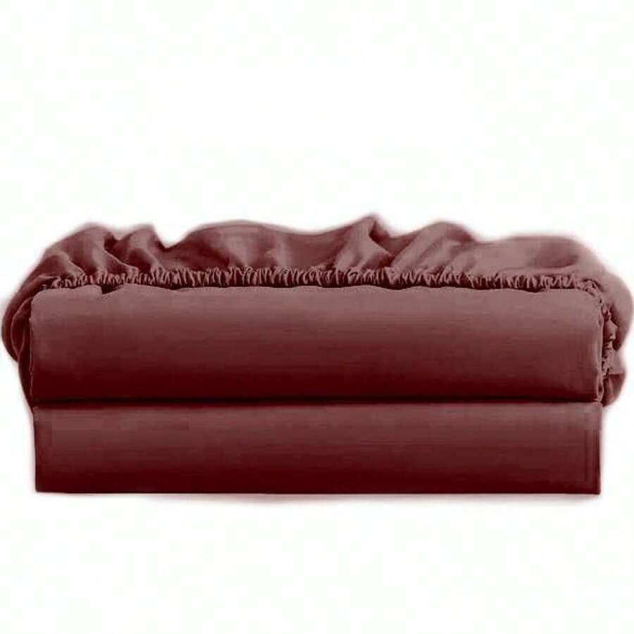 Queen Size Fitted Sheet With Elastic Plain Fabric Promotion Mode en